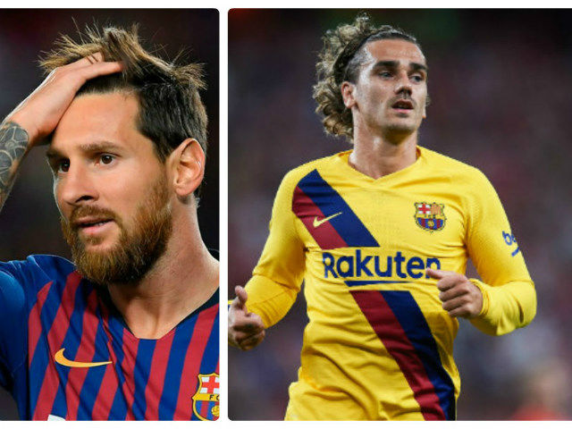Bóng đá - Barca thua đau: "Bom tấn" 120 triệu euro Griezmann thành thảm họa ngày vắng Messi