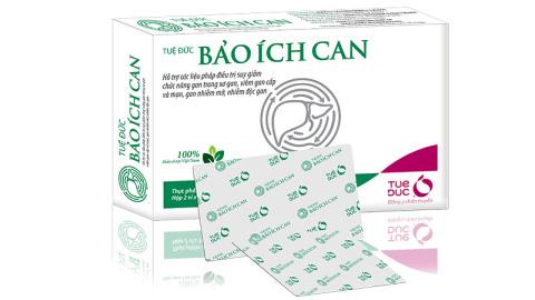 Thực phẩm bảo vệ sức khỏe Bảo Ích Can chứa cao Đơn Kim - thảo dược quý cho người viêm gan