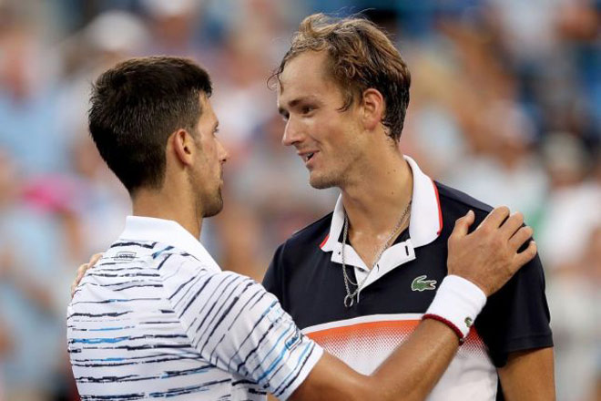 Djokovic bị Medvedev loại ở bán kết Cincinnati Masters năm nay