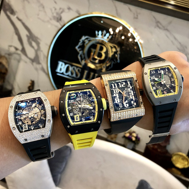 Đồng hồ Richard Mille được bán tại Boss Luxury