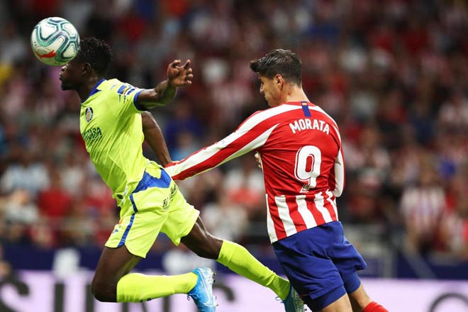 Morata ghi bàn nhưng chưa thể nói là chơi tốt