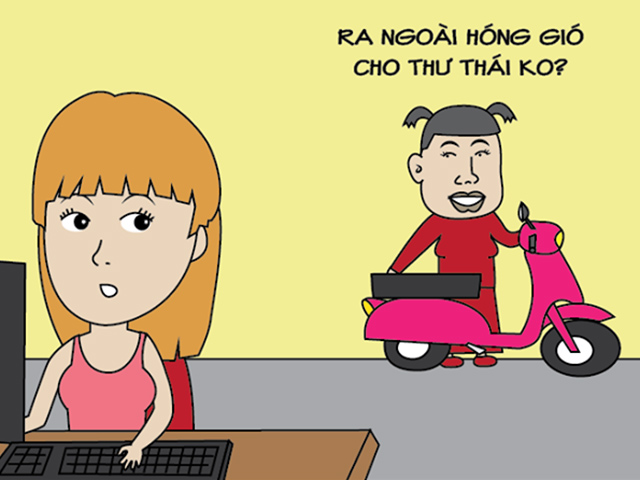 Tranh vui - Chúng ta luôn có một đứa bạn như thế này!