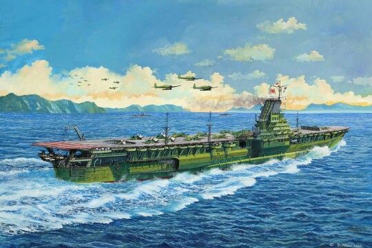 Tàu sân bay lớn nhất thế giới của Nhật bị Mỹ đánh chìm, hơn 1.400 người quyết ở lại cùng chết - 3