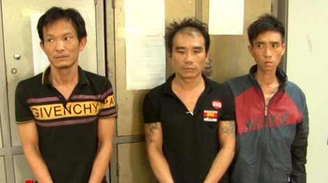 Nhóm đối tượng chuyên trộm xe tải tại quận Long Biên, Hà Nội.