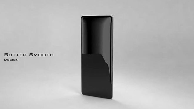 Khi nhìn vào nó, mọi người có thể nghĩ rằng nó khá trơn trượt, không có cằm, trán, viền bên mà chỉ có màn hình.