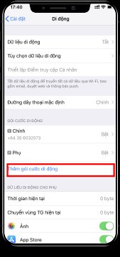 Để kích hoạt eSIM trên iPhone, hãy chọn "Di động" (Cellular) trong mục "Cài đặt" (Setting), sau đó chọn "Thêm gói cước di động" (Add cellular plan).
