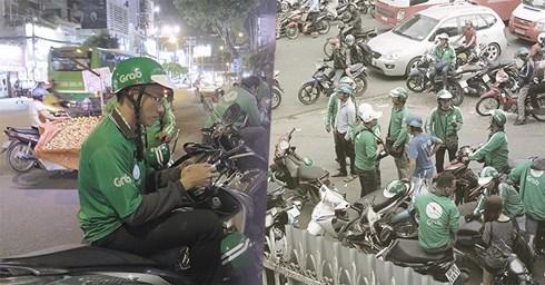 Từ người đàn ông phong độ, đẹp trai, sau khi chạy xe ôm anh trở nên gầy ốm, da đen sạm. Ảnh minh họa