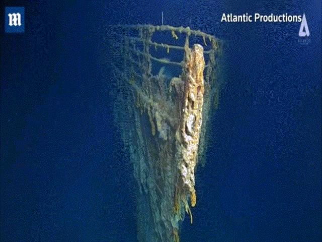 Hình ảnh rõ ràng nhất về tàu Titanic huyền thoại: Không được ”yên nghỉ” dưới đáy biển 4.000m