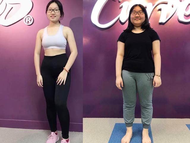 Sau khi giảm 21 kg, bạn Bùi Thu Hương đã trở nên thon thả và xinh xắn hơn trước rất nhiều.