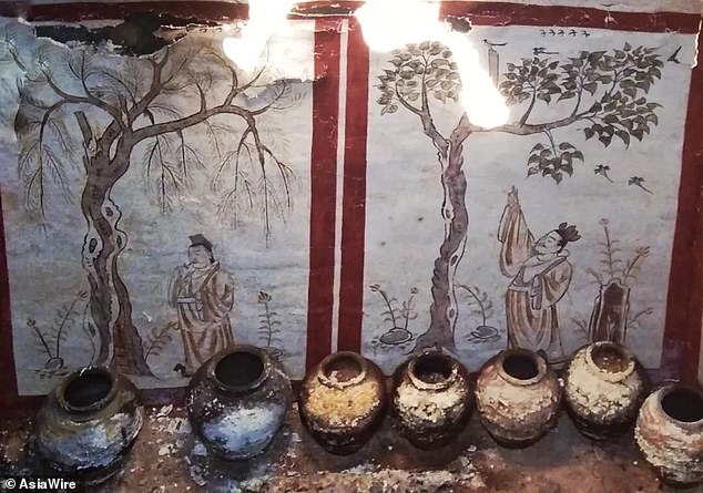 Hầm mộ ước tính đã tồn tại qua 1.300 năm.