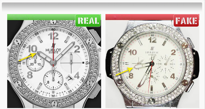 Mũi kim thật nổi khối 3D rất rõ còn mũi kim giả thì không hoặc mờ nhạt