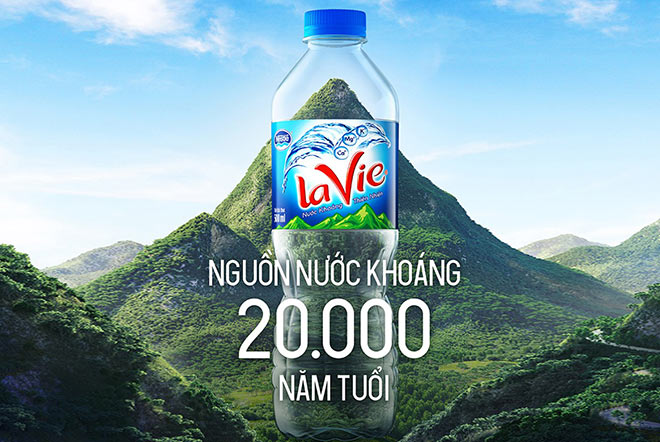 Nước khoáng thiên nhiên La Vie - nguồn nước khoáng quý 20.000 năm tuổi - 1