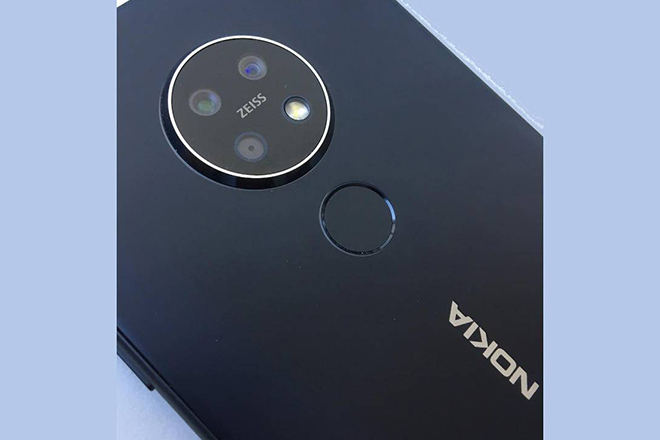 Hình ảnh được cho là của chiếc điện thoại Nokia 7.2 sắp ra mắt.