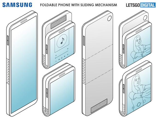 Bằng sáng chế của Samsung về Galaxy Fold 2.