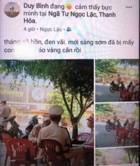 Nội dung Nguyễn Văn Bình viết trên trang mạng xã hội