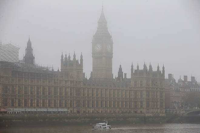 Sương mù là “đặc sản” của nước Anh