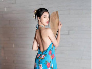Thời trang - Trung thu chưa tới, &quot;hoa hậu con nhà giàu&quot; Jolie Nguyễn đã làm chị Hằng với yếm