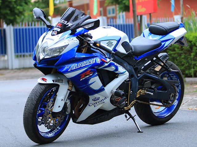 Thế giới xe - Soi chi tiết "huyền thoại" Suzuki GSX-R600 độc nhất tại Hà Nội