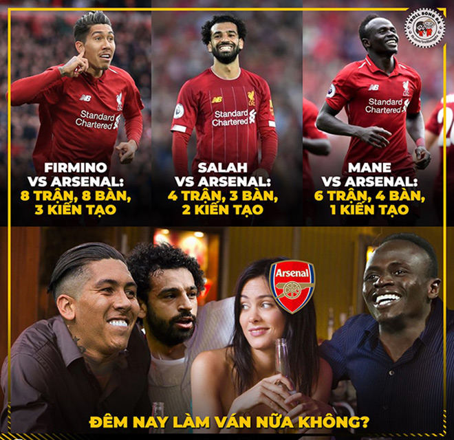 "Tam tấu" Liverpool đang có phong độ cao thời gian gần đây.