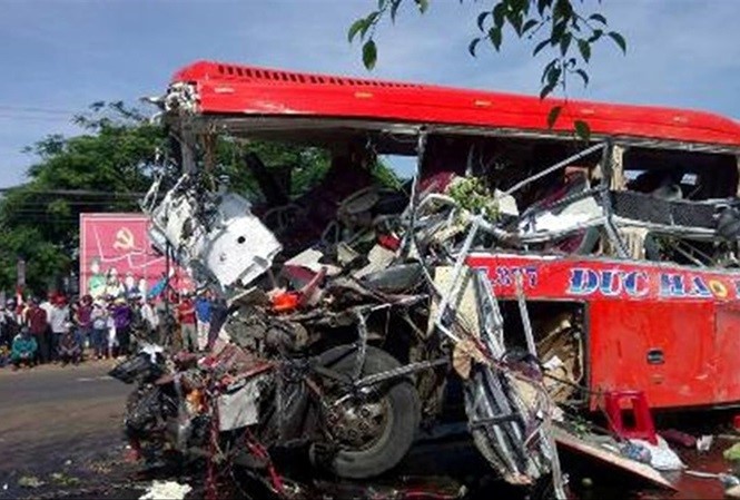 Xe khách BKS 18B-018.32 từng bị tai nạn khiến 12 người chết, sau hơn 1 năm “lột xác” với BKS 27B-004.52 lưu thông trên đường