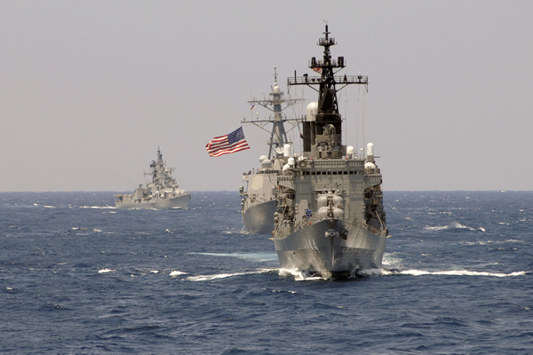 Hải quân Mỹ và 10 nước ASEAN sẽ có cuộc diễn tập&nbsp;lần đầu tiên (Ảnh: SAIC)