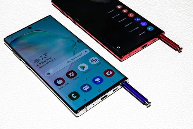 Galaxy Note10 đặt ra thách thức cho iPhone 11 của Apple.