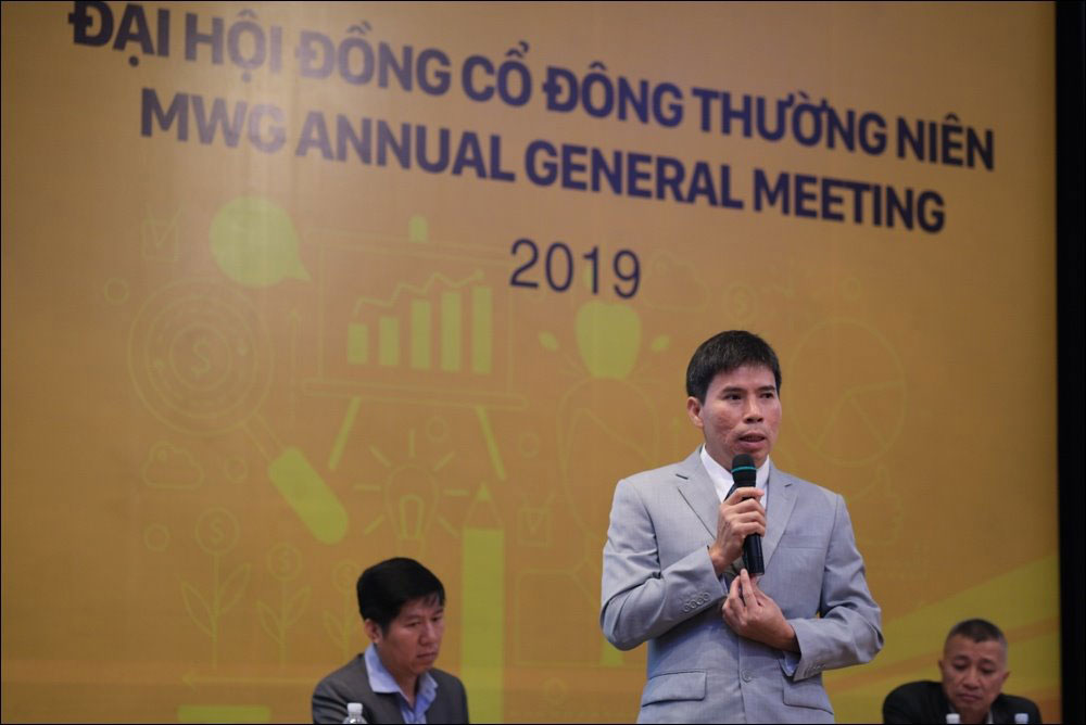 Ông Nguyễn Đức Tài, Chủ tịch HĐQT Công ty CP Đầu tư Thế Giới Di Động.