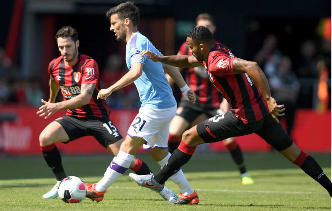 Video highlight trận Bournemouth - Man City: Tấn công vũ bão, bùng nổ siêu sao (Vòng 3 Ngoại hạng Anh) - 1