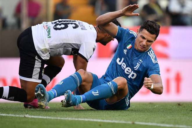 Ronaldo chơi rất nỗ lực