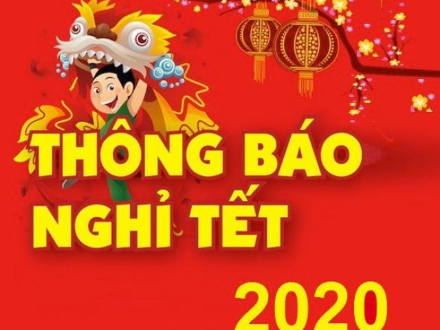 Trình Thủ tướng 2 phương án nghỉ Tết Nguyên đán Canh Tý 2020