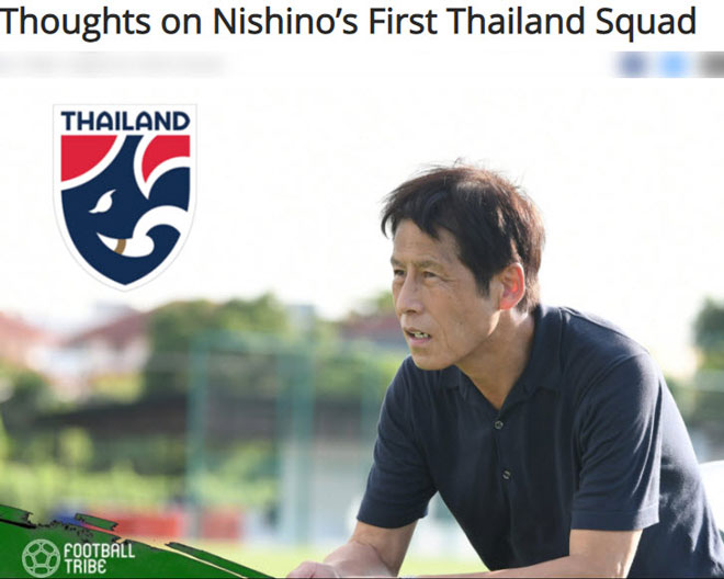 Các chuyên gia bóng đá Thái Lan đang thi nhau xây đội hình xuất phát giúp HLV Nishino