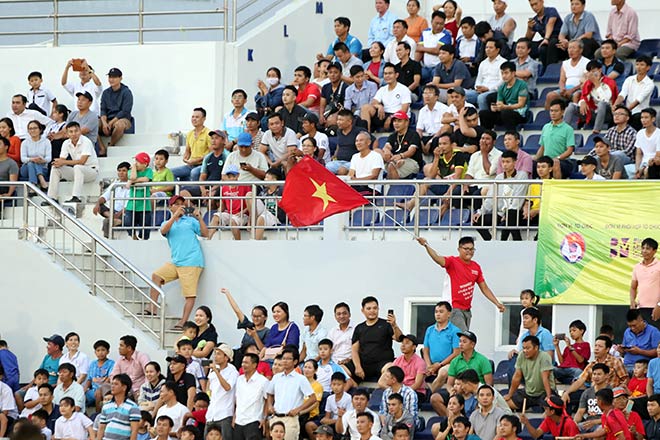 Chiều ngày 26/8, giải U15 Quốc tế 2019 với sự tham dự của U15 Việt Nam, U15 Nga, U15 Hàn Quốc và U15 Myanmar khai mạc đầy sôi động trên sân vận động Bà Rịa - Vũng Tàu.