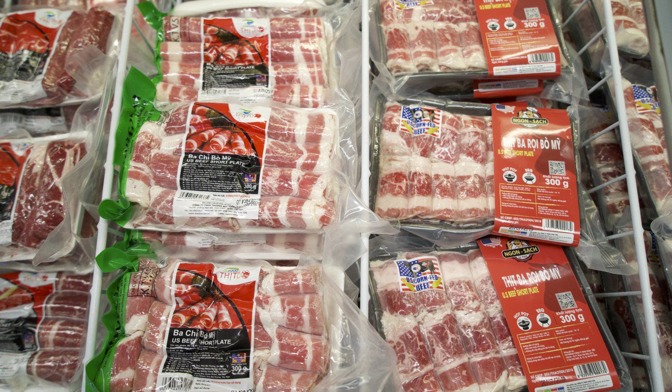 Thịt bò Mỹ được ưa chuộng tại Việt Nam (Nguồn: SCMP)