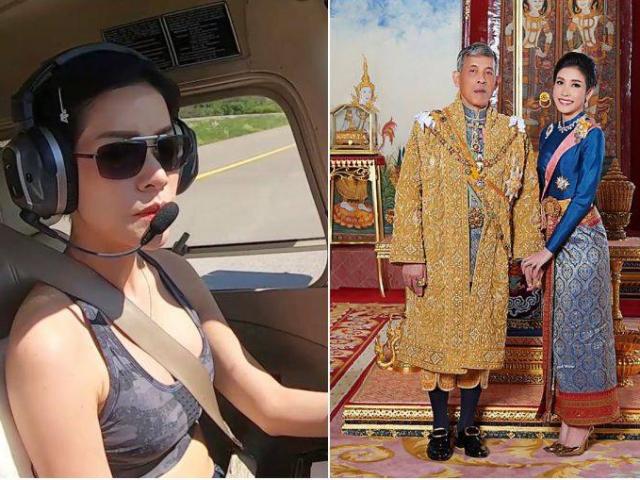 Hoàng quý phi Thái Lan mới xuất hiện trong ảnh bắn súng, lái máy bay là ai?