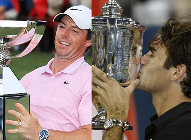 Vô địch FedEx Cup 2019, Rory McIlroy (trái) nhận phần thưởng gấp gần 4 lần vô địch vô địch US Open 2019