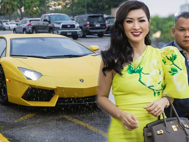 Hồng Nhung giàu cỡ nào khi đeo nhẫn 30.000 USD, lái Lamborghini 500.000 USD?