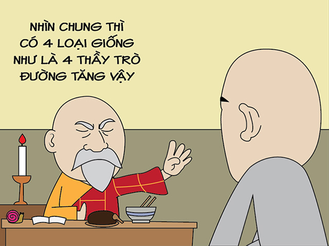 Tranh vui - Nữ nhân trên thế gian này có mấy loại?