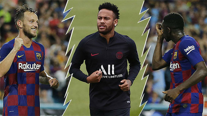 Rakitic và Ousmane Dembele thành vật tế thần trong vụ Neymar.