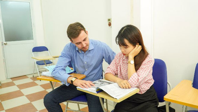Khóa học gia sư 1 – 1 bổ trợ&nbsp; kiến thức cho học viên trong quá trình luyện thi IELTS