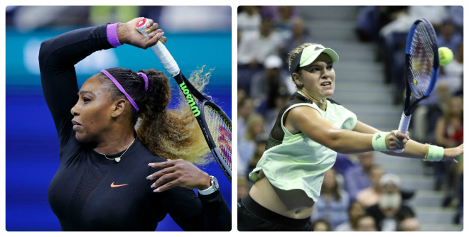 Serena Williams không có được khởi đầu dễ dàng khi lần đầu tiên gặp đồng hương Cathy McNally