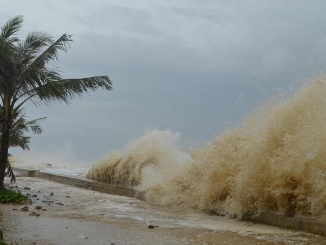 Tin tức trong ngày - Thông tin mới về vị trí và cường độ của bão số 4 đổ bộ đất liền Hà Tĩnh-Quảng Bình