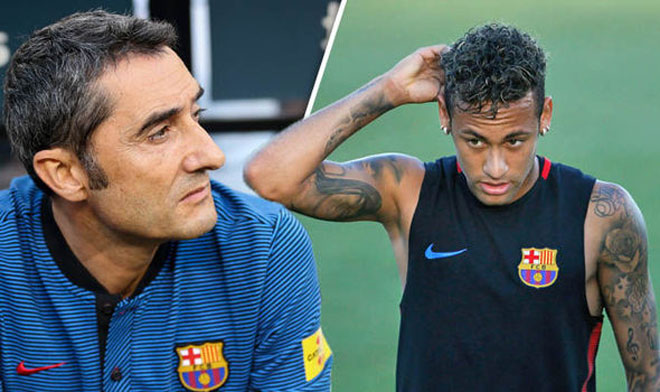 Valverde quyết không tiết lộ vụ Neymar