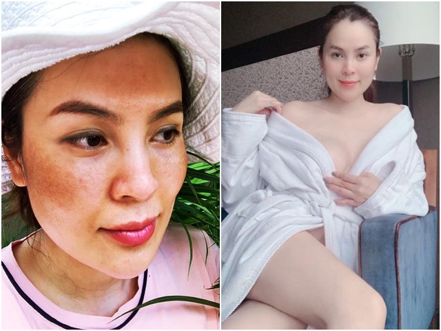 Làm đẹp - Giật mình vì mặt nám đen, nhăn nheo của "hoa hậu rửa chân cho chồng"