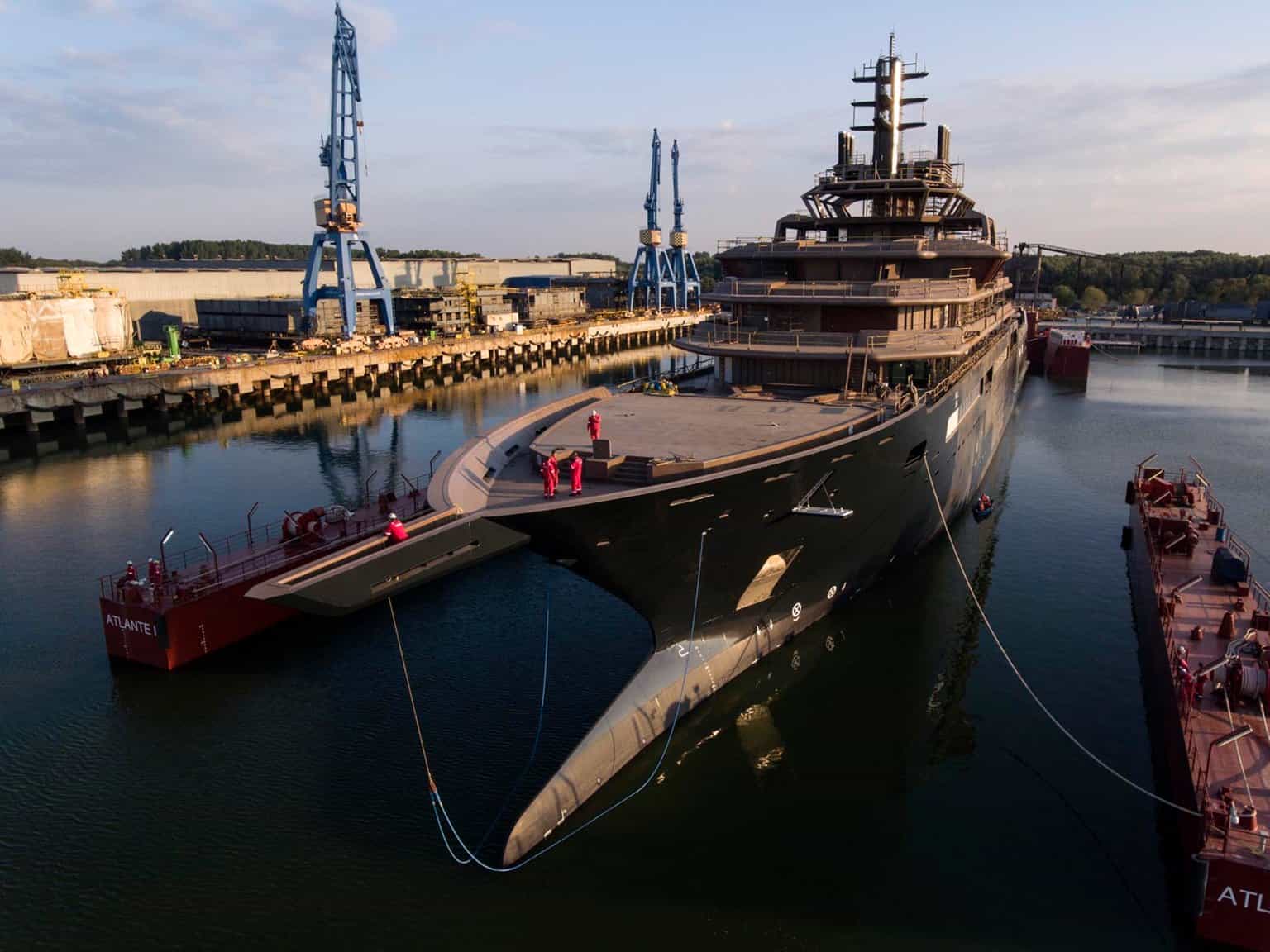 REV Ocean chính thức trở thành siêu du thuyền lớn nhất thế giới (Ảnh:&nbsp;Bogdan Vasilescu)