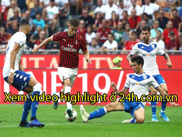 Bóng đá - Video highlight trận AC Milan - Brescia: Phủ đầu sắc lẹm, "Vua sút phạt" lập công