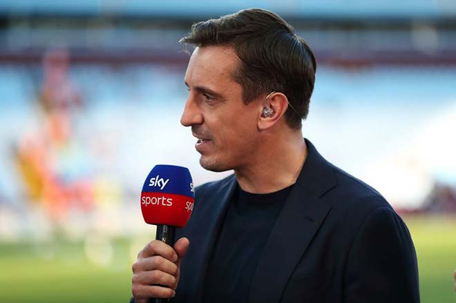 Gary Neville liên tục chỉ trích Romelu Lukaku từ khi Lukaku rời MU