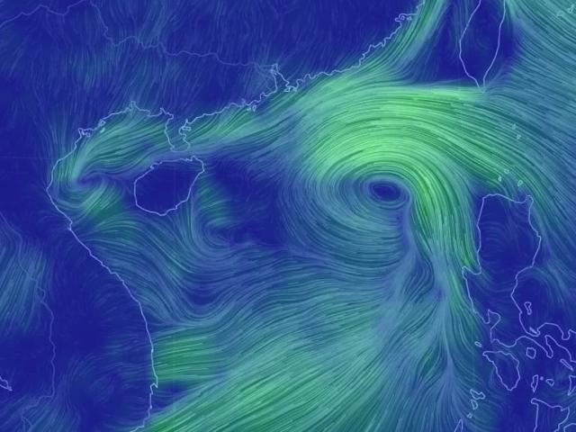 Áp thấp nhiệt đới giật cấp 9 di chuyển nhanh, sắp mạnh thành bão số 5