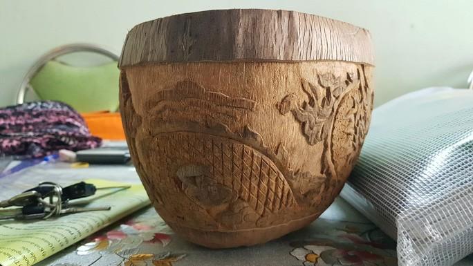 Tác phẩm sau khi được chạm khắc