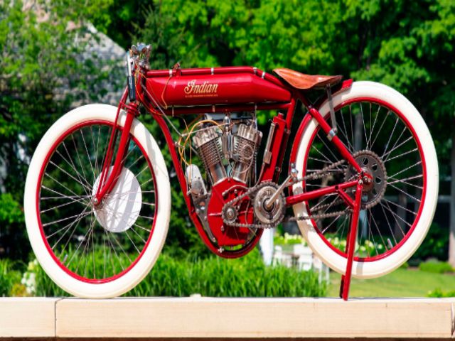Thế giới xe - Xuýt xoa xế cổ 1912 Indian Twin Board Track Racer giá 4 tỷ đồng