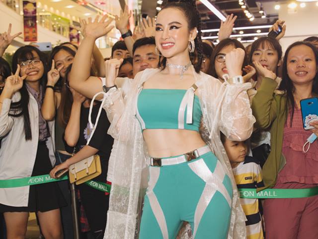 Angela Phương Trinh người ngắn 1 mẩu vì quần legging